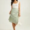 Aveline Floral Midi Skirt -AS Revival store 001890 G1019Y337JD SAGE 00