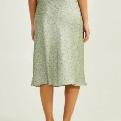 Aveline Floral Midi Skirt -AS Revival store 001890 G1019Y337JD SAGE 03