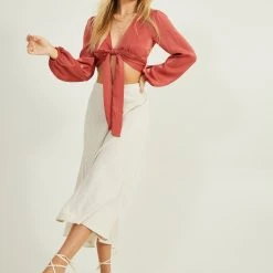 Turner Midi Skirt -AS Revival store 001890 G1068W032JD NATURAL 01