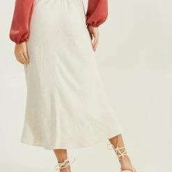 Turner Midi Skirt -AS Revival store 001890 G1068W032JD NATURAL 03