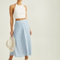 Amalia Floral Midi Skirt