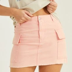 Brynn Cargo Mini Skirt