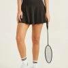 Pleated Tennis Skort -AS Revival store 001890 H1139K724JD BLACK 00