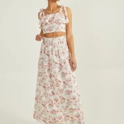 Malia Tiered Maxi Skirt