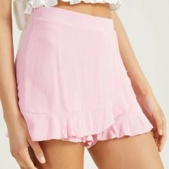 Riley Ruffle Skort -AS Revival store 002044 P31808 S23 LIGHT PINK 02
