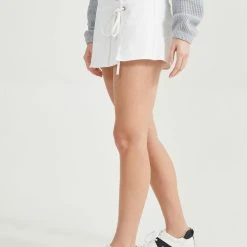 Kiley Lace-Up Skort -AS Revival store 003038 IBP15134AS IVORY 02