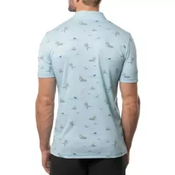 Men's TravisMathew Going Rogue Golf Polo -AS Revival store 19038837206 1