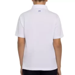 Boys' TravisMathew Madero Short Sleeve Polo -AS Revival store 19038852237 1