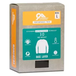 Men's Colosseum Level 3.0 Midweight Base Layer Shirt -AS Revival store 19185014771 2