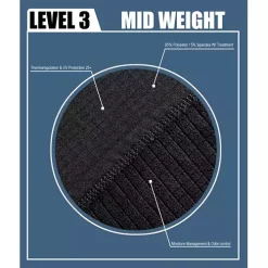 Men's Colosseum Level 3.0 Midweight Base Layer Shirt -AS Revival store 19185014771 3