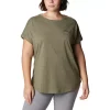 Women's Columbia Plus Size Cades Cape T-Shirt -AS Revival store 19400379375