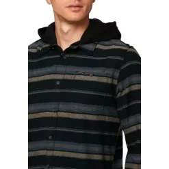 Men's O'Neill Redmond Button Up Hoodie -AS Revival store 19410955918 1