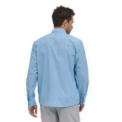 Men's Patagonia Long Sleeve Sun Stretch Button Up Shirt -AS Revival store 19418712157 1