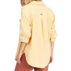 Women's Billabong So Stoked Cord Long Sleeve Top -AS Revival store 19484395179 1