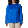Women's Columbia Plus PFG Tidal Tee II Long Sleeve Shirt -AS Revival store 19489430351