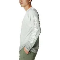 Men's Columbia PFG Terminal Deflector Printed Long Sleeve Shirt -AS Revival store 19489471072 1