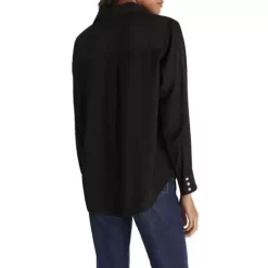 Z-Supply Women's Z Supply Camille Cupro Button Up Shirt -AS Revival store 19508444718 2