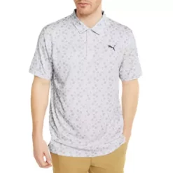 Men's Puma MATTR Beach Tripe Golf Polo
