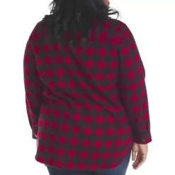 Women's L.L.Bean Scotch Plaid Flannel Tunic Shirt -AS Revival store 19522724034 2