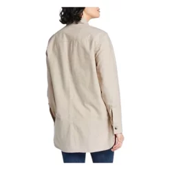 L.L.Bean Women's L.L. Bean Signature Chamois Snap-Front Shirt -AS Revival store 19522737494 2 1