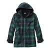 L.L.Bean Women's L.L. Bean Fleece Lined Flannel Hoodie -AS Revival store 19522742452