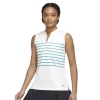 Women's Nike Dri-FIT Victory Sleeveless Striped Golf Polo -AS Revival store 19524509064
