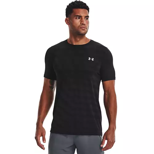 Men's Under Armour Seamless Radial Short Sleeve T-Shirt 5 Men's Under Armour Seamless Radial Short Sleeve T-Shirt - Image 3
