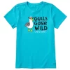 Women's Life Is Good Gulls Gone Wild Crusher Lite T-Shirt -AS Revival store 19535743581