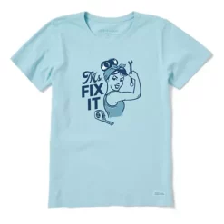 Women's Life Is Good Mrs Fix It T-Shirt
