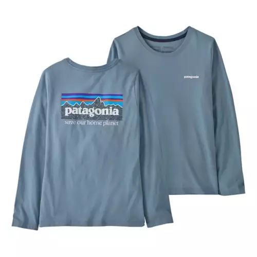 Girls' Patagonia Organic Cotton Rgenerative Long Sleeve Shirt 3 Girls' Patagonia Organic Cotton Rgenerative Long Sleeve Shirt