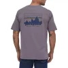 Men's Patagonia '73 Skyline Organic T-Shirt -AS Revival store 19569908245