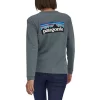 Women's Patagonia P-6 Logo Responsibili Long Sleeve T-Shirt -AS Revival store 19569911220
