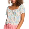 Women's Roxy Shallow Love Short Sleeve Top -AS Revival store 19571848248
