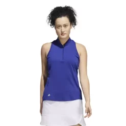 Women's Adidas Racerback Primeblue Sleeveless Golf Polo -AS Revival store 19573763886 3