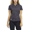 Women's Adidas Space-Dyed Primegreen Golf Polo -AS Revival store 19573764659
