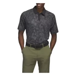 Men's Adidas Mesh Ultimate 365 Tour Print Golf Polo