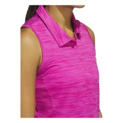 ADIDAS Women's Spacedye Sleeveless Polo 8 ADIDAS Women's Spacedye Sleeveless Polo -AS Revival store 19574544610 2