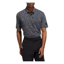 Men's Adidas Go To Camo Print Golf Polo