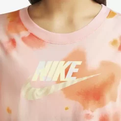 Women's Nike Sportswear Cropped Tie Dye T-Shirt -AS Revival store 19586805233 2