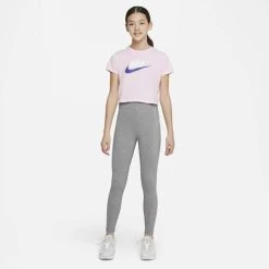 Girls' Nike Sportswear Logo Short Sleeve T-Shirt -AS Revival store 19587172320 3