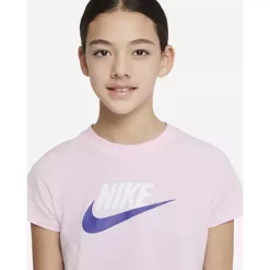 Girls' Nike Sportswear Logo Short Sleeve T-Shirt -AS Revival store 19587172320 4