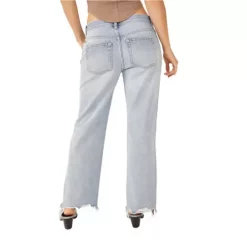 Women's Free People Maggie Straight Loose Fit Wide Leg Jeans -AS Revival store 19588987159 2