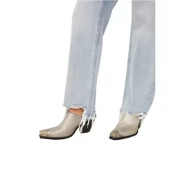 Women's Free People Maggie Straight Loose Fit Wide Leg Jeans -AS Revival store 19588987159 3