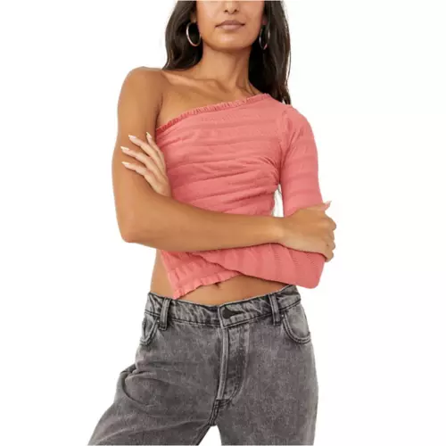 Women's Free People Jasmine One Shoulder Top 3 Women's Free People Jasmine One Shoulder Top