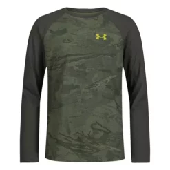 Boys' Under Armour Halftone Long Sleeve Shirt