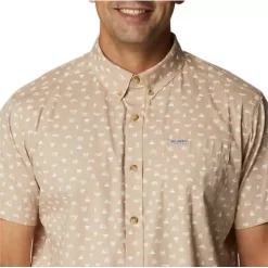 Men's Columbia Rapid Rivers Printed Short Sleeve Shirt -AS Revival store 19597829070 3