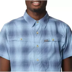 Men's Columbia Newton Ridge Plaid Short Sleeve Shirt -AS Revival store 19597848924 1