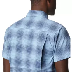 Men's Columbia Newton Ridge Plaid Short Sleeve Shirt -AS Revival store 19597848924 2