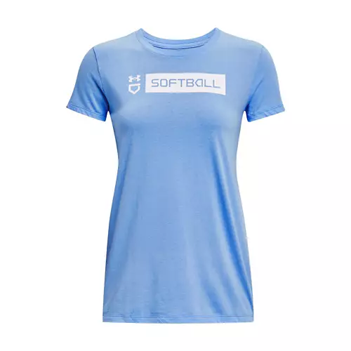 Women's Under Armour Softball Bar T-Shirt 3 Women's Under Armour Softball Bar T-Shirt