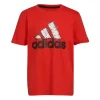 Toddler Boys' Adidas Sketchy Badge Of Sport T-Shirt -AS Revival store 19621905178 1